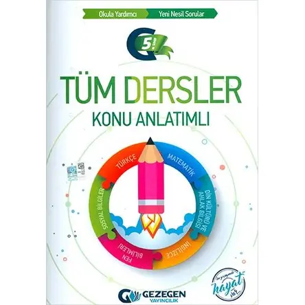 Gezegen 5.Sınıf Tüm Dersler Konu Anlatımlı 2024 öncesi müfredat