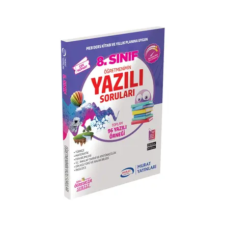 8.Sınıf Öğretmenimin Yazılı Soruları Murat Yayınları