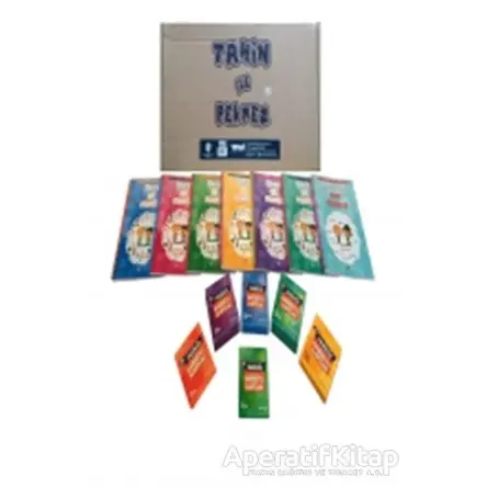 Tahin ile Pekmez Eğitim Seti (7 Kitap Takım Kutulu)