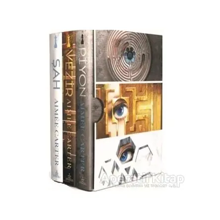 Piyon - Vezir - Şah Üçlemesi Kutulu Set (3 Kitap) - Aimee Carter - Ephesus Yayınları