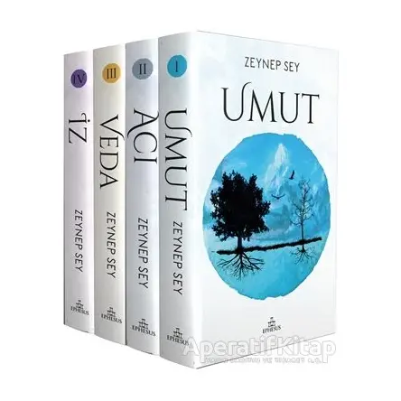 Solucan Serisi Kutulu Set (4 Kitap Takım) - Zeynep Sey - Ephesus Yayınları