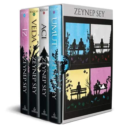 Solucan Serisi Set (4 Kitap) - Zeynep Sey - Ephesus Yayınları