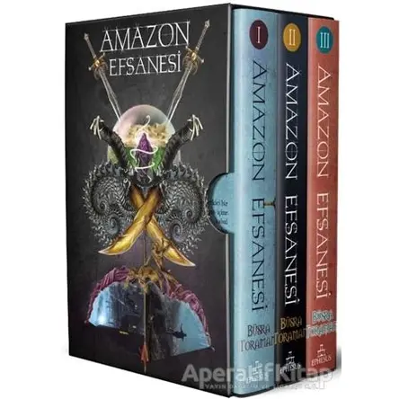 Amazon Efsanesi Serisi Set (3 Kitap) - Büşra Toraman - Ephesus Yayınları