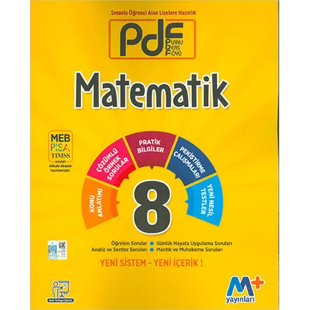 Martı 8.Sınıf LGS Matematik PDF Planlı Ders Föyü
