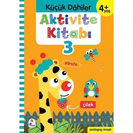 Küçük Dahiler Aktivite Kitabı 3 (4+ Yaş) - Ayça G. Derin - İndigo Çocuk