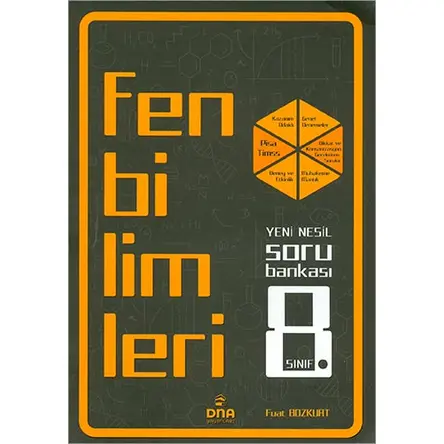 8.Sınıf Fen Bilimleri Yeni Nesil Soru Bankası DNA Yayınları