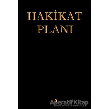 Hakikat Planı - Emrah Eryılmaz - Cinius Yayınları