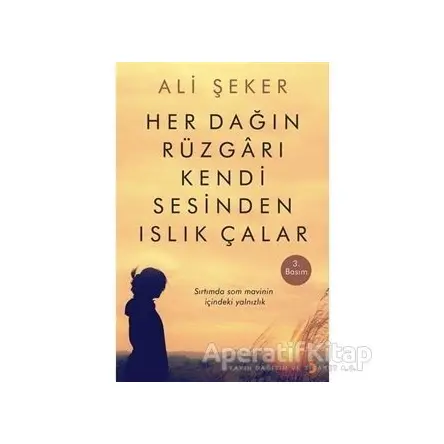 Her Dağın Rüzgarı Kendi Sesinden Islık Çalar - Ali Şeker - Cinius Yayınları