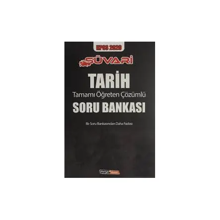 2020 KPSS Süvari Tarih Soru Bankası Tamamı Öğreten Çözümlü Kariyer Meslek Yayınları