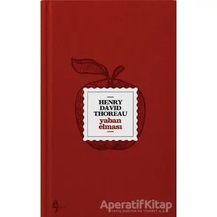 Yaban Elması - Henry David Thoreau - A7 Kitap