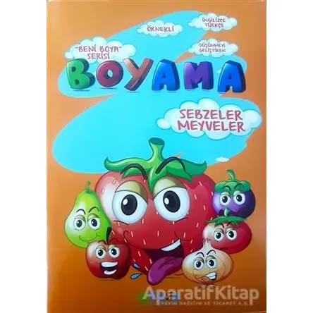 Beni Boya Serisi - Sebzeler Meyveler - Kolektif - Fark Yayınları