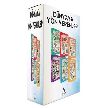 Dünyaya Yön Verenler 6 Kitap Set - Anonim Yayınları