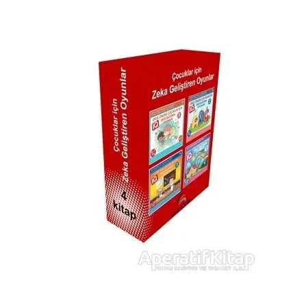 Çocuklar için Zeka Geliştiren Oyunlar (4 Kitap Takım) - Kolektif - Ekinoks Yayın Grubu