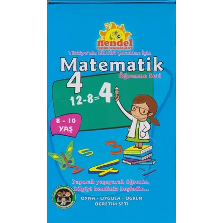 Nendel 4.Sınıf Matematik Deney Seti 8 10 Yaş