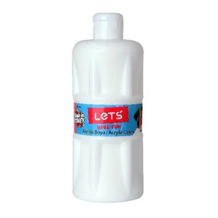 Lets Akrilik Boya 500Ml Beyaz L 5300
