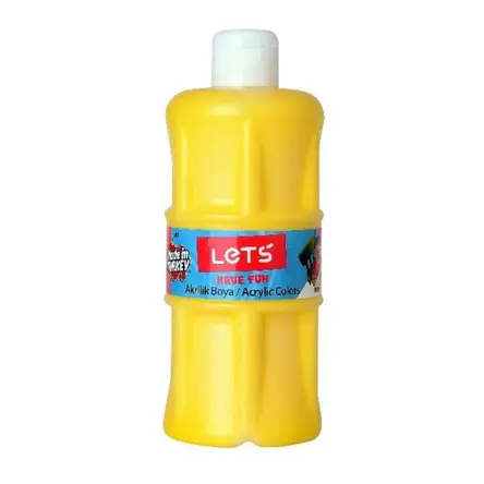 Lets Akrilik Boya 500Ml Sarı L 5301