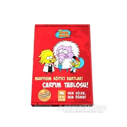 Muhtişim Eğitici Kartlar! - Çarpım Tablosu! - Kolektif - Eksik Parça Yayınları