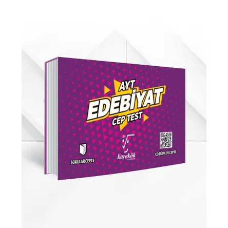 Karekök AYT Edebiyat Cep Test