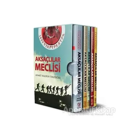 Aksaçlılar Meclisi Kutulu Set (5 Kitap Takım) - Ahmet Haldun Terzioğlu - Panama Yayıncılık