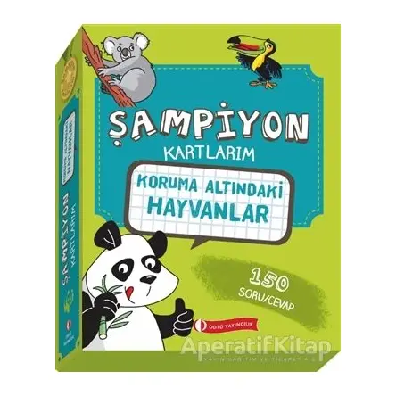 Koruma Altındaki Hayvanlar - Şampiyon Kartlarım - Kolektif - ODTÜ Geliştirme Vakfı Yayıncılık