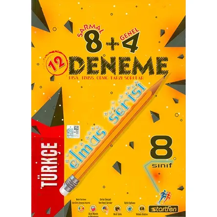 8.Sınıf Türkçe 12 Deneme Startfen Yayınları