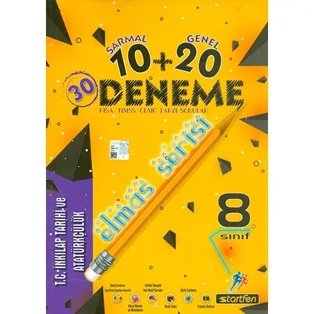 8.Sınıf İnkılap Tarihi 30 Deneme Startfen Yayınları