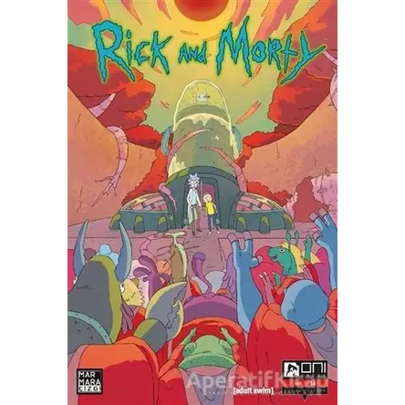 Rick and Morty 14 - Zac Gorman - Marmara Çizgi