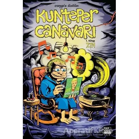 ZIN - Kunteper Canavarı 1. Kitap - Cengiz Üstün - Marmara Çizgi