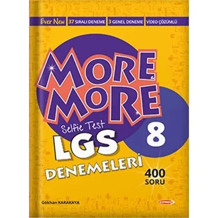 More and More English 8 Selfie Test Kurmay ELT Yayınları