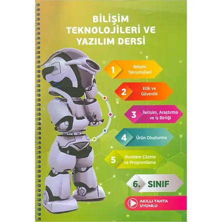 6.Sınıf Bilişim Teknolojileri ve Yazılım Dersi Referans Yayınları