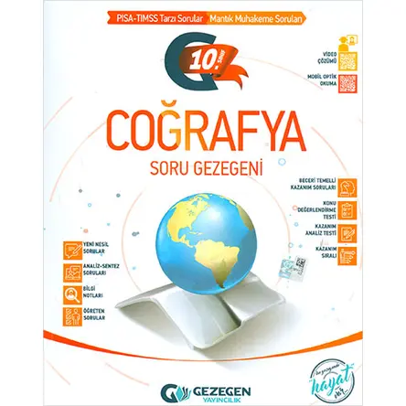 Gezegen 10.Sınıf Coğrafya Soru Gezegeni