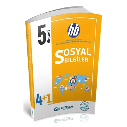 Gezegen 5. Sınıf Sosyal Bilimler 4 + 1 Fasikül