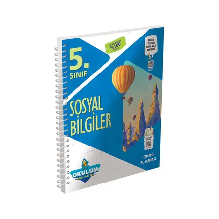 5.Sınıf Sosyal Bilgiler Okulum Akıllı Defter