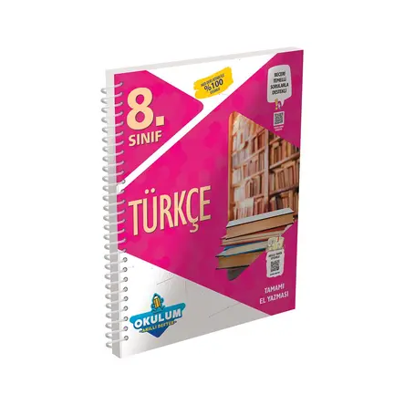 8.Sınıf Türkçe Okulum Akıllı Defter