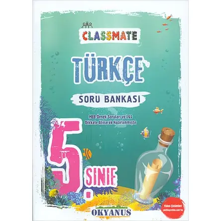 Okyanus 5.Sınıf Classmate Türkçe Soru Bankası