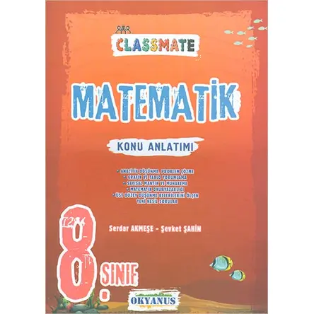 Okyanus 8.Sınıf Classmate Matematik Konu Anlatımı