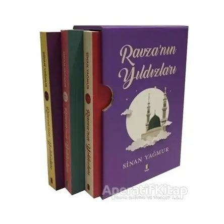 Ravzanın Yıldızları Seti-3 Kitap Kutulu Takım - Sinan Yağmur - Kapı Yayınları