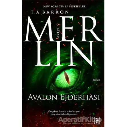 Merlin - Avalon Ejderhası 6. Kitap - T. A. Barron - Parodi Yayınları