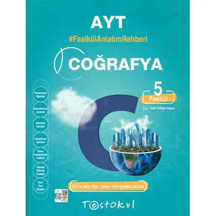 AYT Coğrafya Fasikül Anlatım Rehberi Test Okul