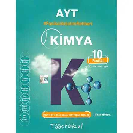 AYT Kimya Fasikül Anlatım Rehberi Test Okul