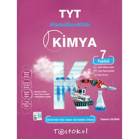 TYT Kimya Fasikül Soru Kitabı Test Okul