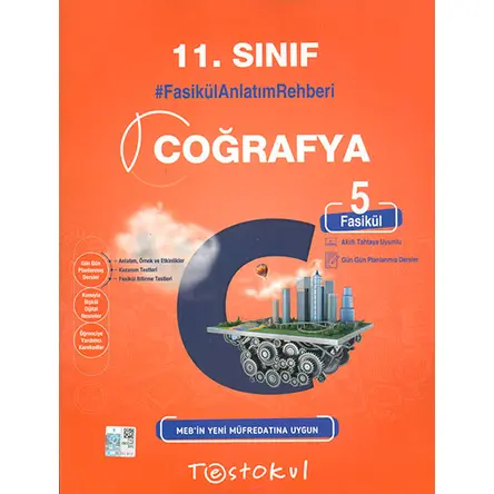 11.Sınıf Coğrafya Fasikül Anlatım Rehberi Test Okul