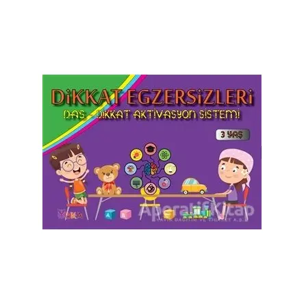 Dikkat Egzersizleri (3 Yaş) - Kolektif - Yuka Kids