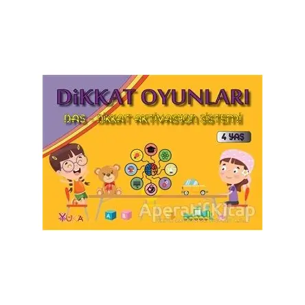 Dikkat Oyunları 4 Yaş - Kolektif - Yuka Kids