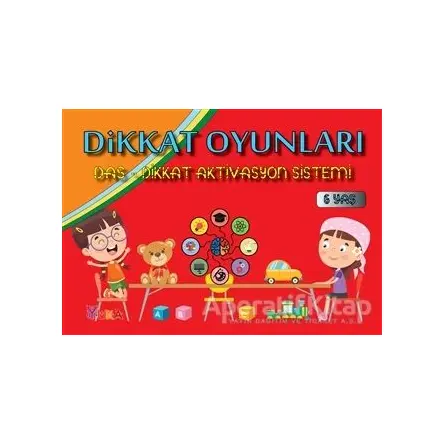 Dikkat Oyunları - Das-Dikkat Aktivasyon Sistemi 6 Yaş - Kolektif - Yuka Kids