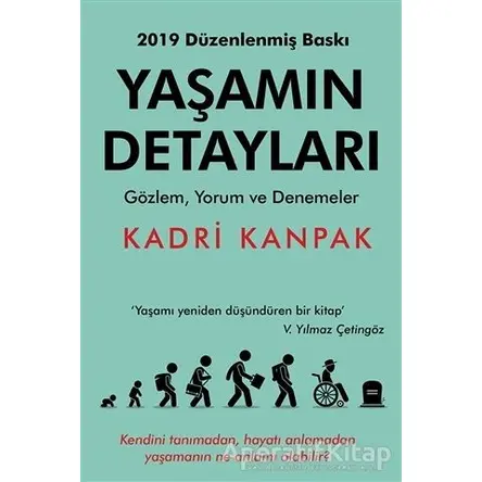 Yaşamın Detayları - Kadri Kanpak - Cinius Yayınları