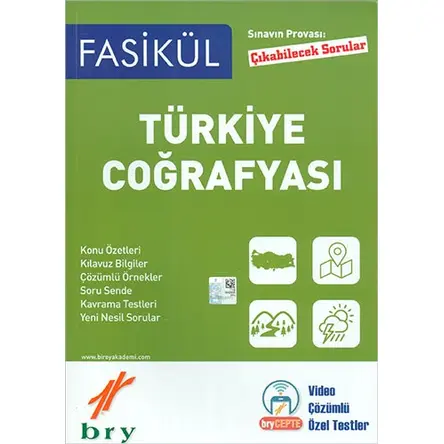 Birey Türkiye Coğrafyası Fasikül Çıkabilecek Sorular