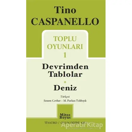 Toplu Oyunları 1 / Devrimden Tablolar - Deniz - Tino Caspanello - Mitos Boyut Yayınları