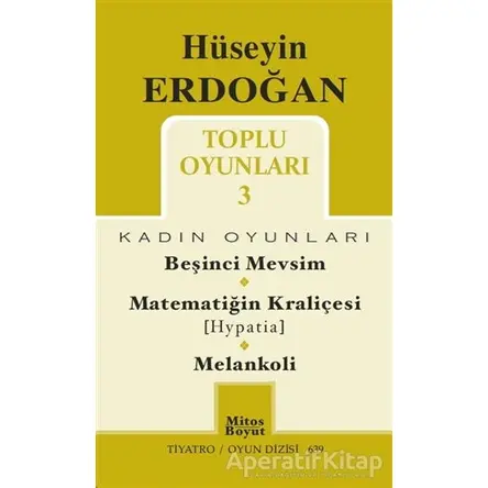 Toplu Oyunları 3 / Beşinci Mevsim - Matematiğin Kraliçesi (Hypatia) - Melankoli