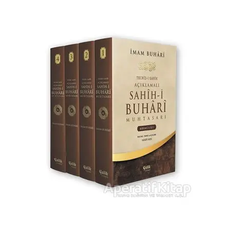 Tecrid-i Sarih Açıklamalı Sahih-i Buhari Muhtasarı (4 Cilt Takım)